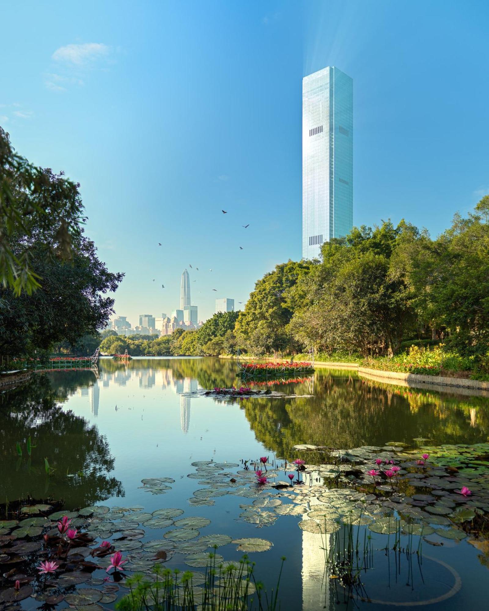 Hotel Mandarin Oriental Shenzhen Exterior foto